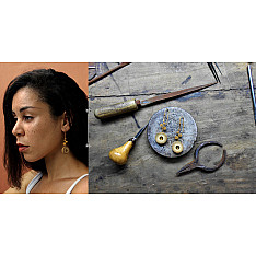 Baka ✺ Rhea Gold . Earring { 7 }